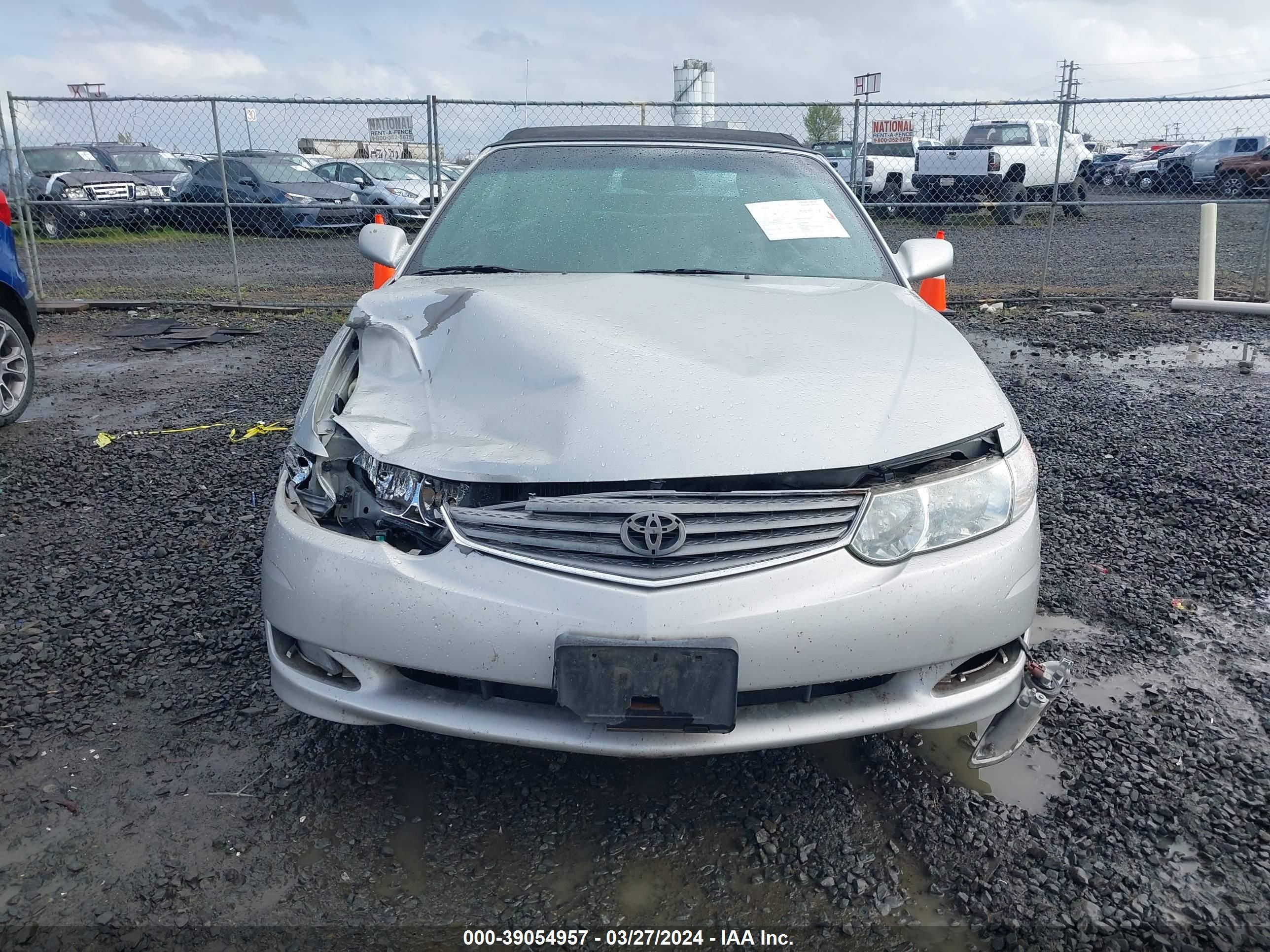 Photo 11 VIN: 2T1FF28P33C607574 - TOYOTA CAMRY SOLARA 