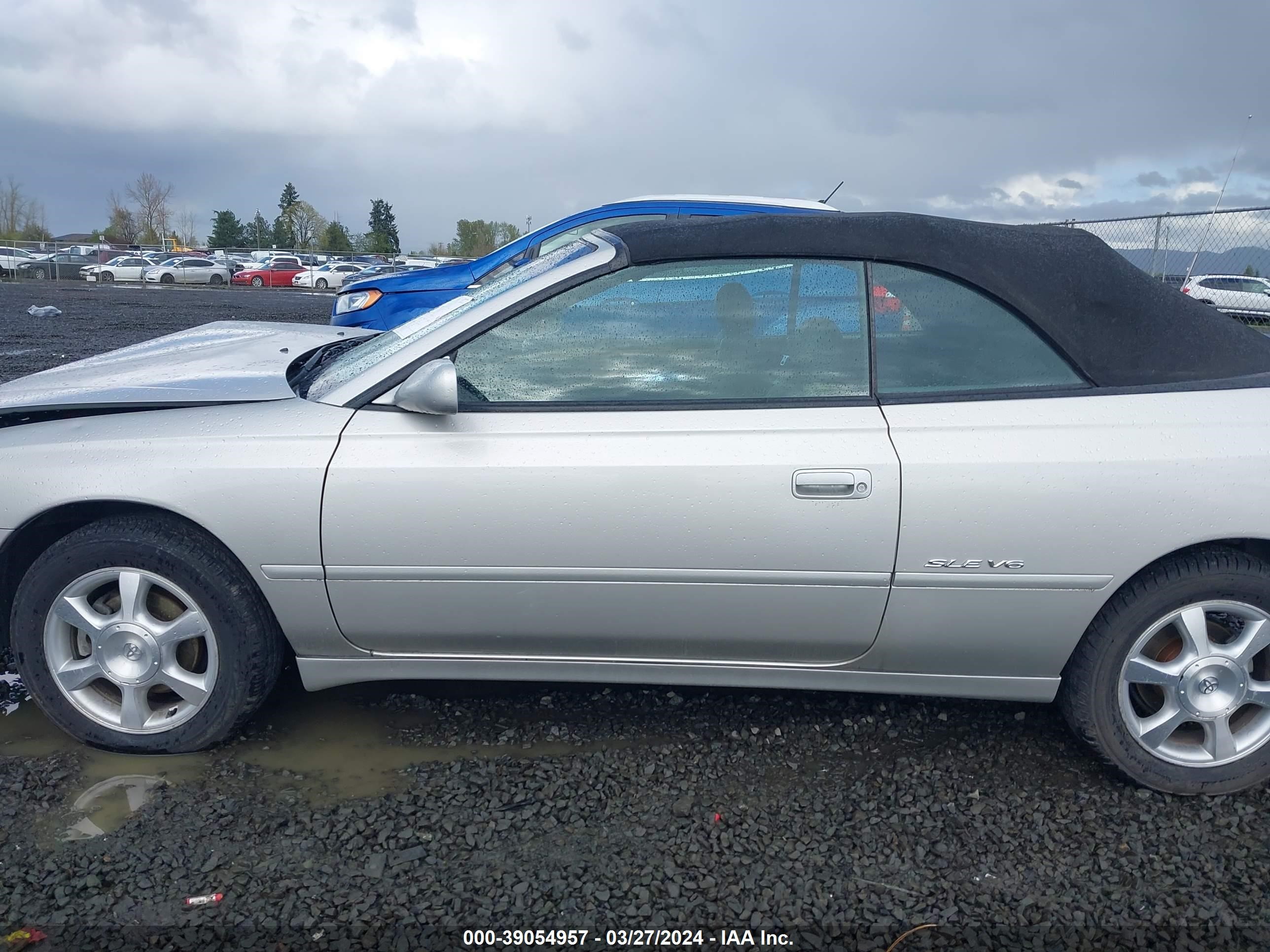 Photo 13 VIN: 2T1FF28P33C607574 - TOYOTA CAMRY SOLARA 