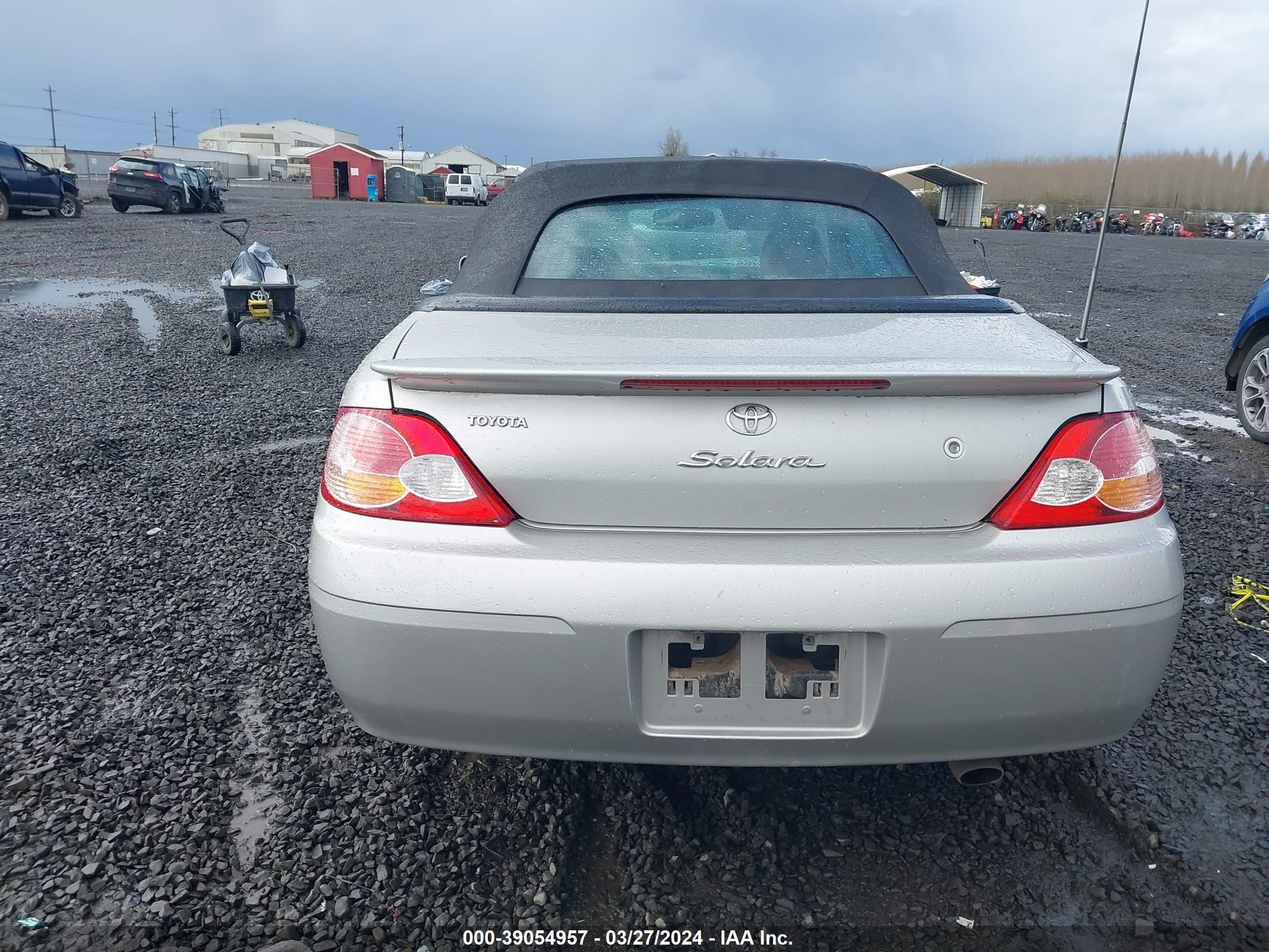 Photo 15 VIN: 2T1FF28P33C607574 - TOYOTA CAMRY SOLARA 