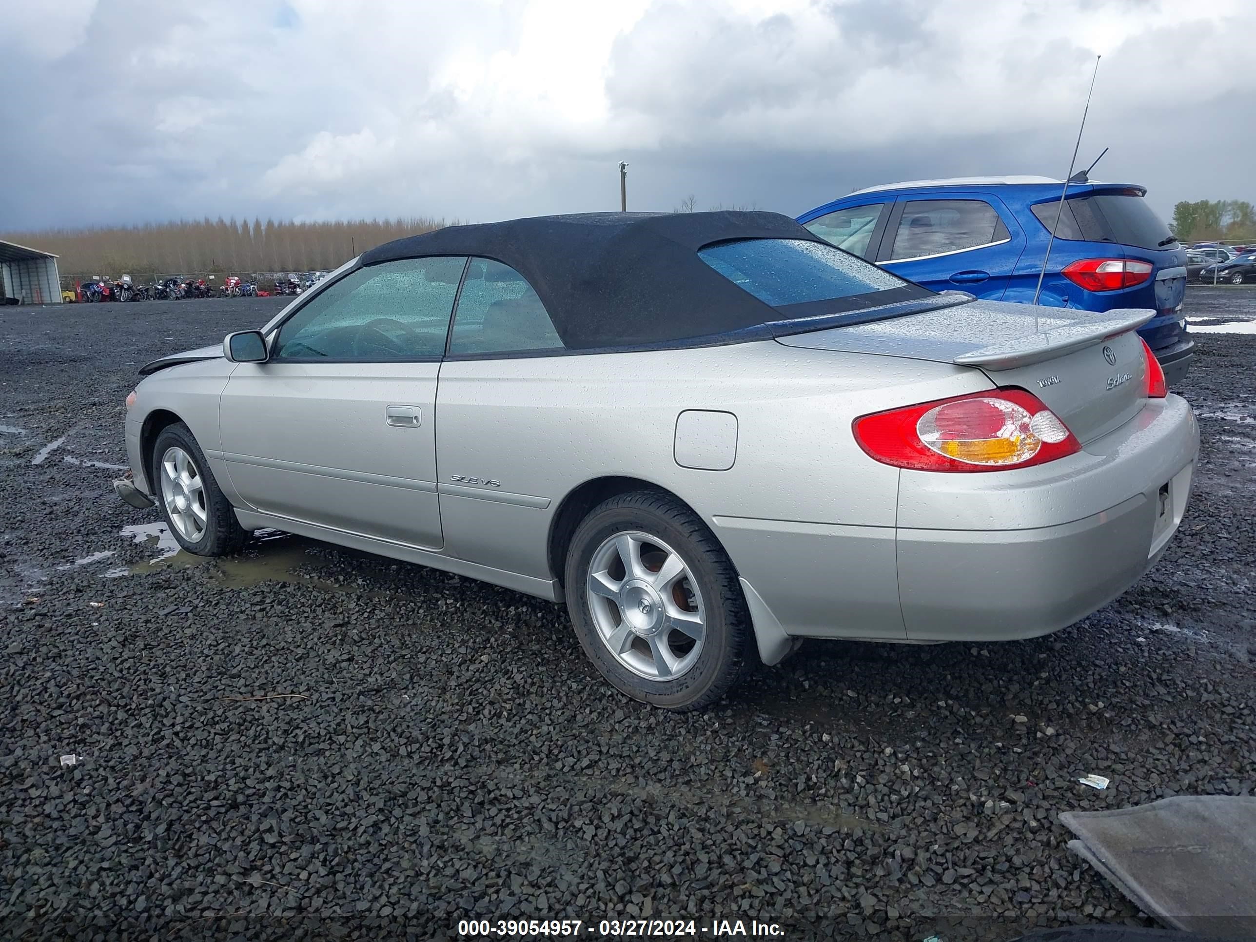 Photo 2 VIN: 2T1FF28P33C607574 - TOYOTA CAMRY SOLARA 