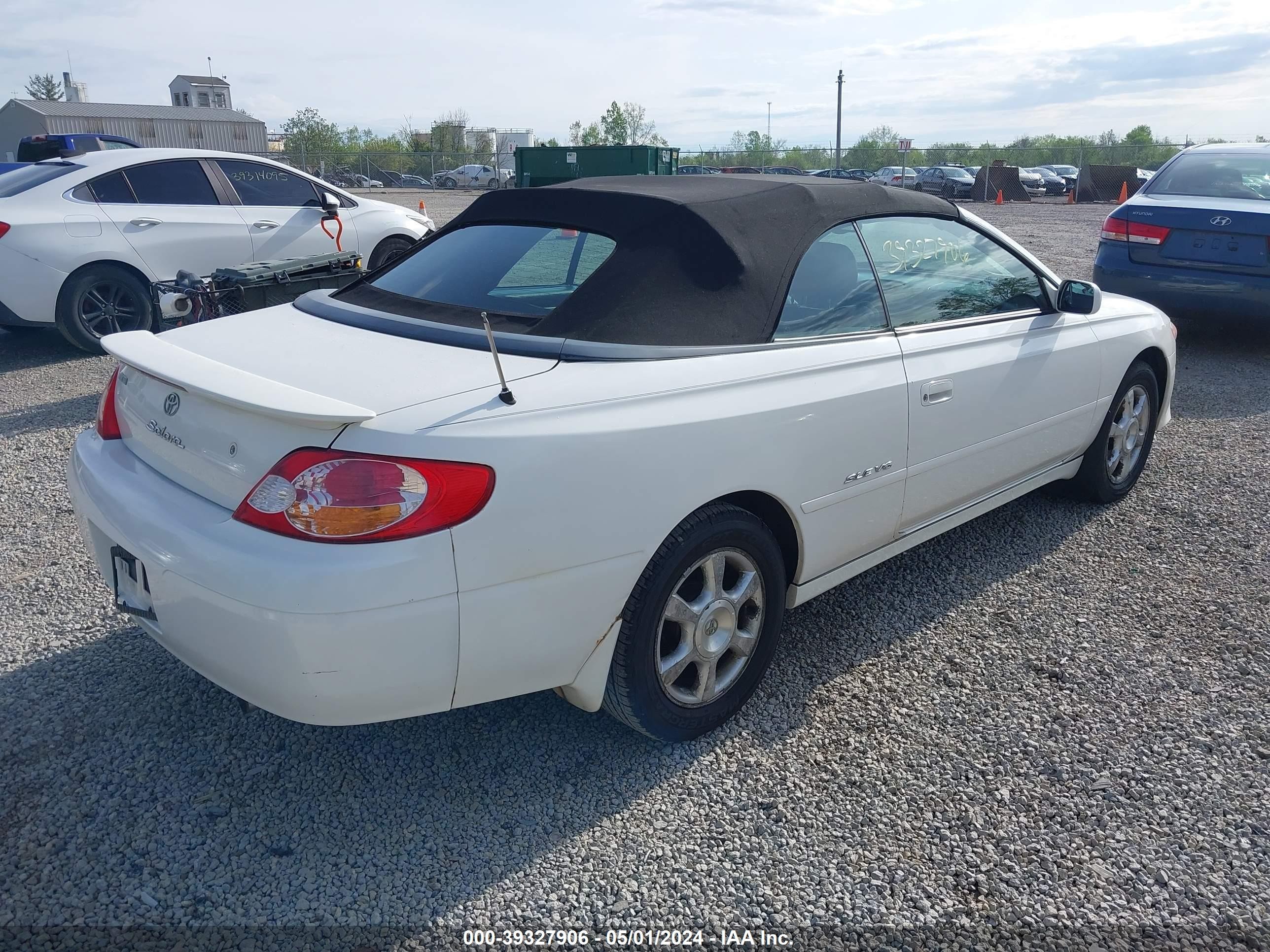 Photo 3 VIN: 2T1FF28P82C570830 - TOYOTA CAMRY SOLARA 