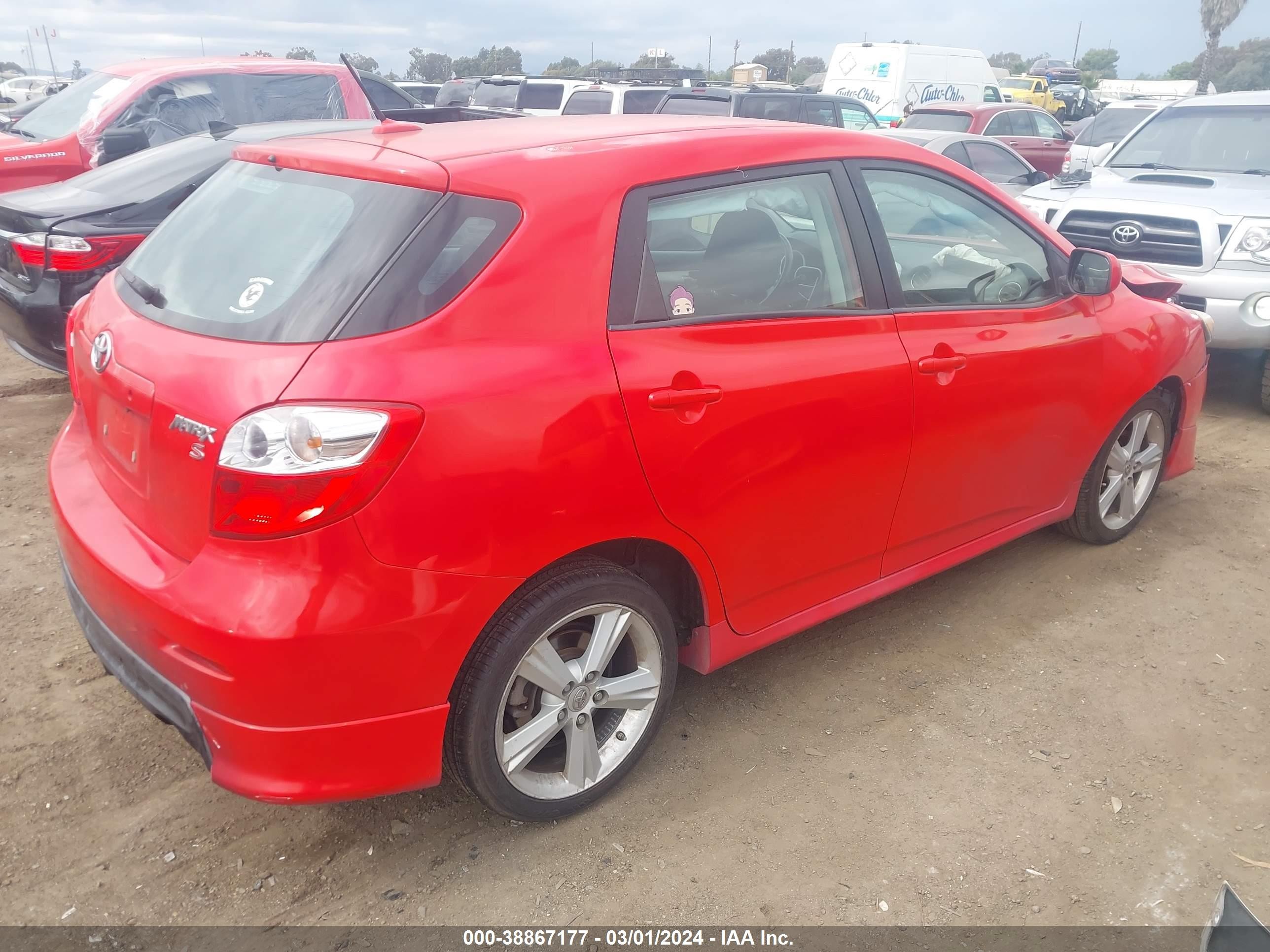 Photo 3 VIN: 2T1KE40E29C001344 - TOYOTA MATRIX 