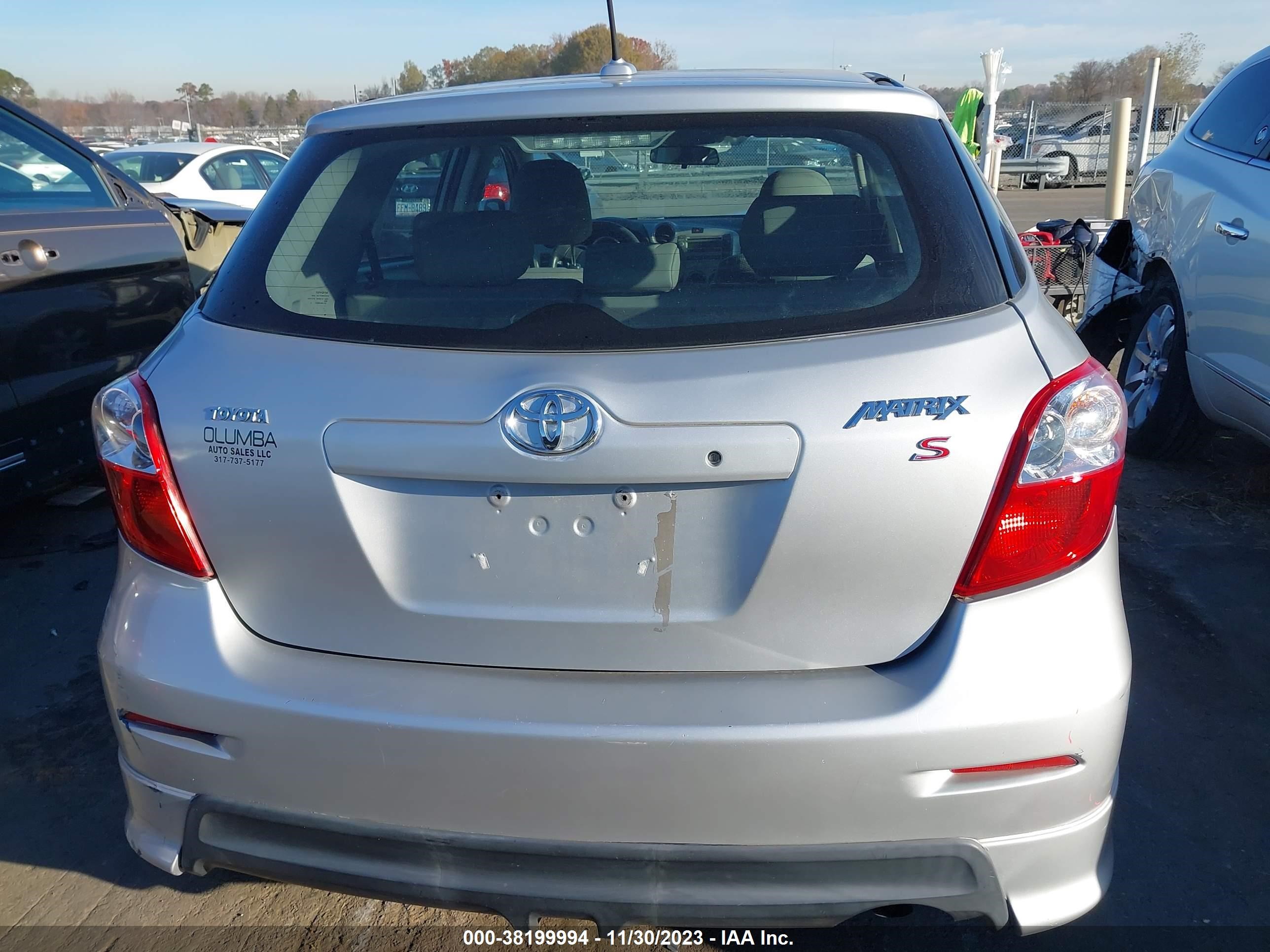 Photo 16 VIN: 2T1KE40E79C014896 - TOYOTA MATRIX 