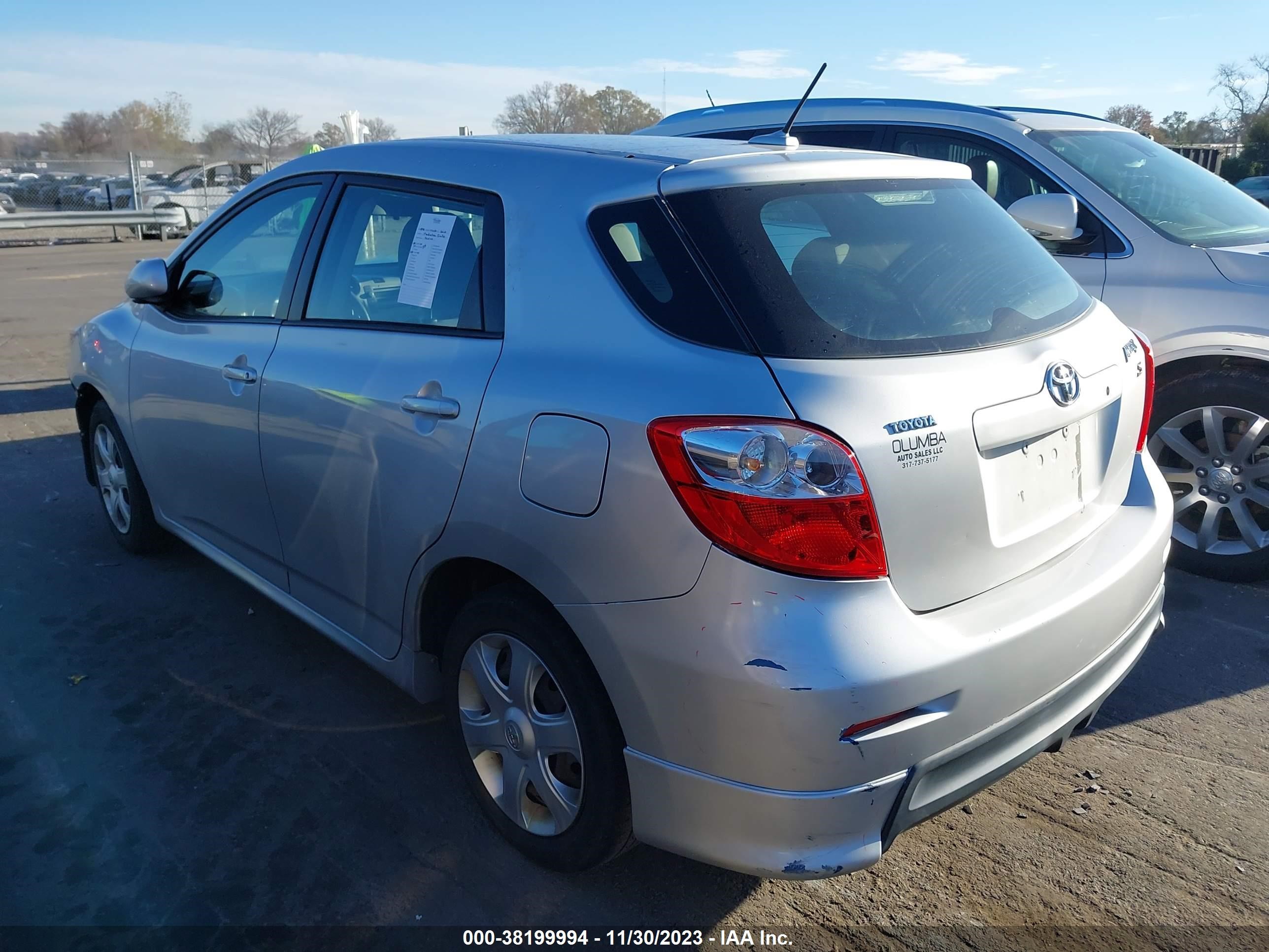 Photo 2 VIN: 2T1KE40E79C014896 - TOYOTA MATRIX 