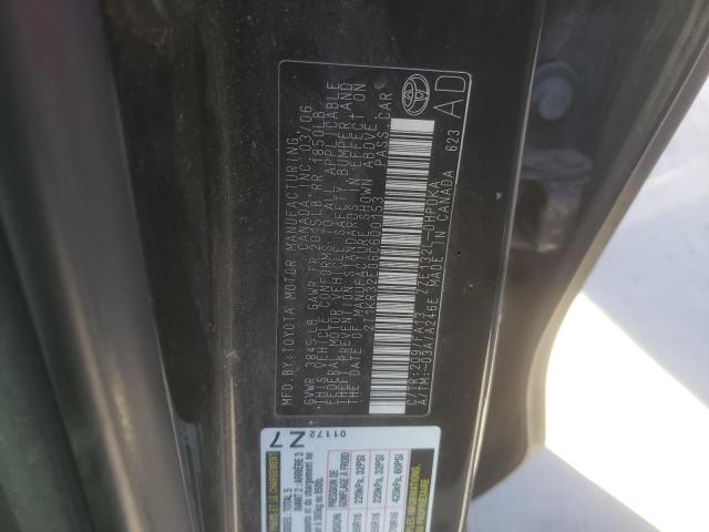 Photo 11 VIN: 2T1KR32E06C600153 - TOYOTA COROLLA MA 