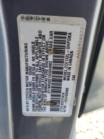 Photo 11 VIN: 2T1KR32E13C024682 - TOYOTA MATRIX 