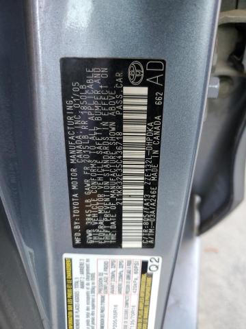 Photo 12 VIN: 2T1KR32E35C436718 - TOYOTA COROLLA MA 