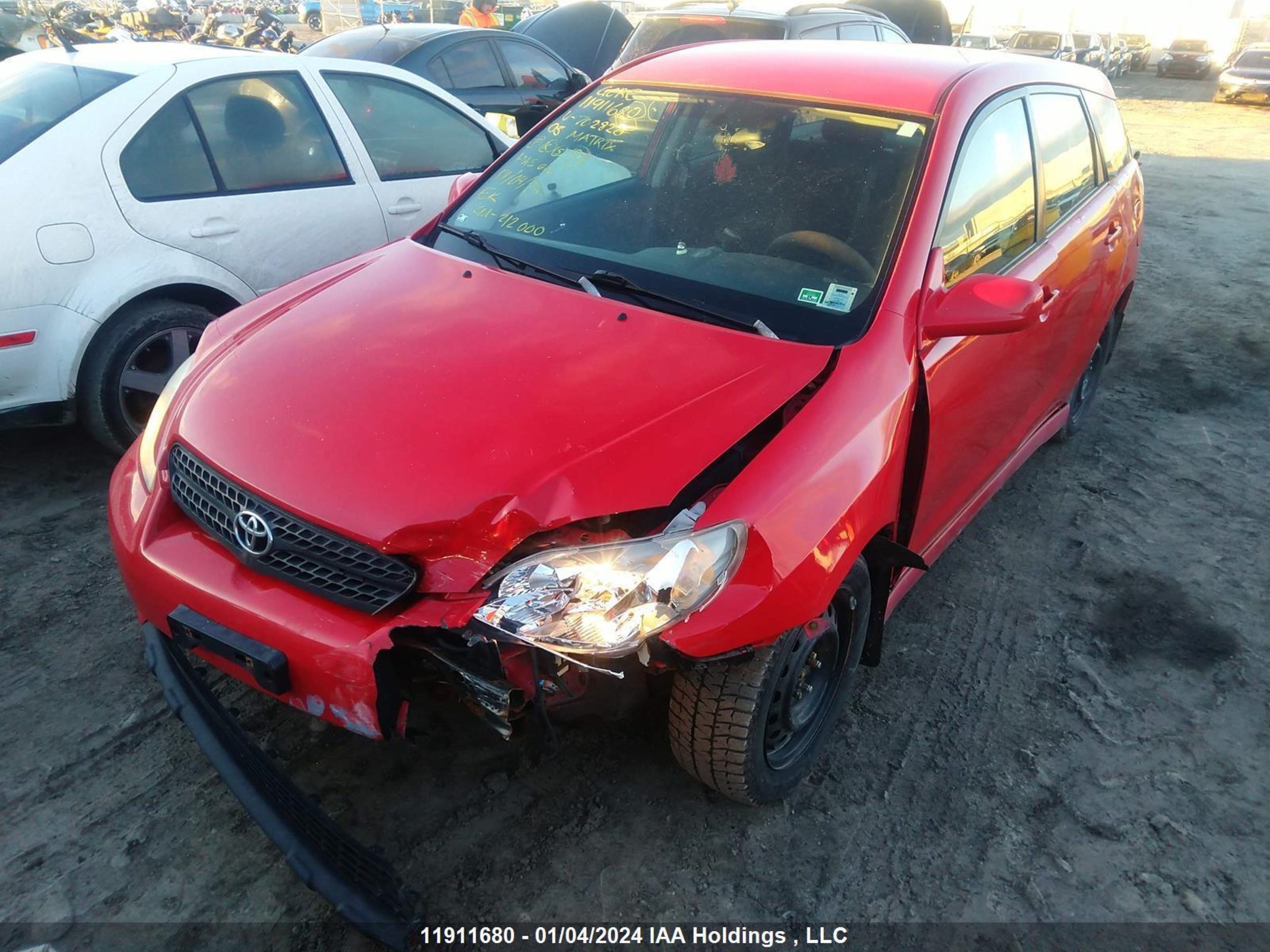 Photo 1 VIN: 2T1KR32E48C702820 - TOYOTA MATRIX 