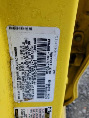 Photo 12 VIN: 2T1KR32E54C290983 - TOYOTA COROLLA MA 