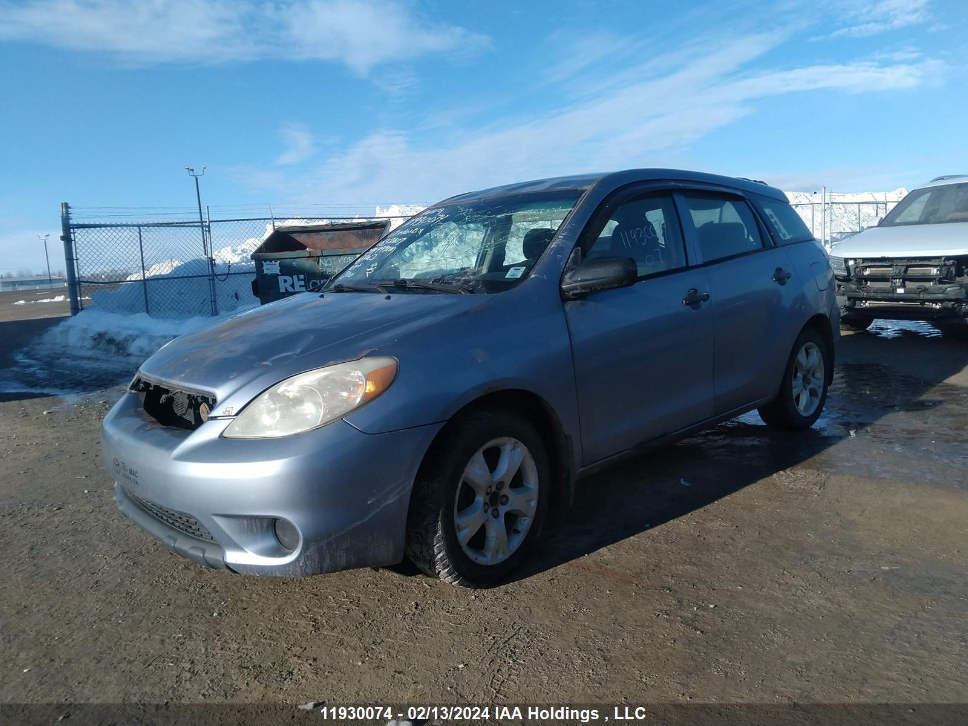 Photo 1 VIN: 2T1KR32E67C632607 - TOYOTA MATRIX 