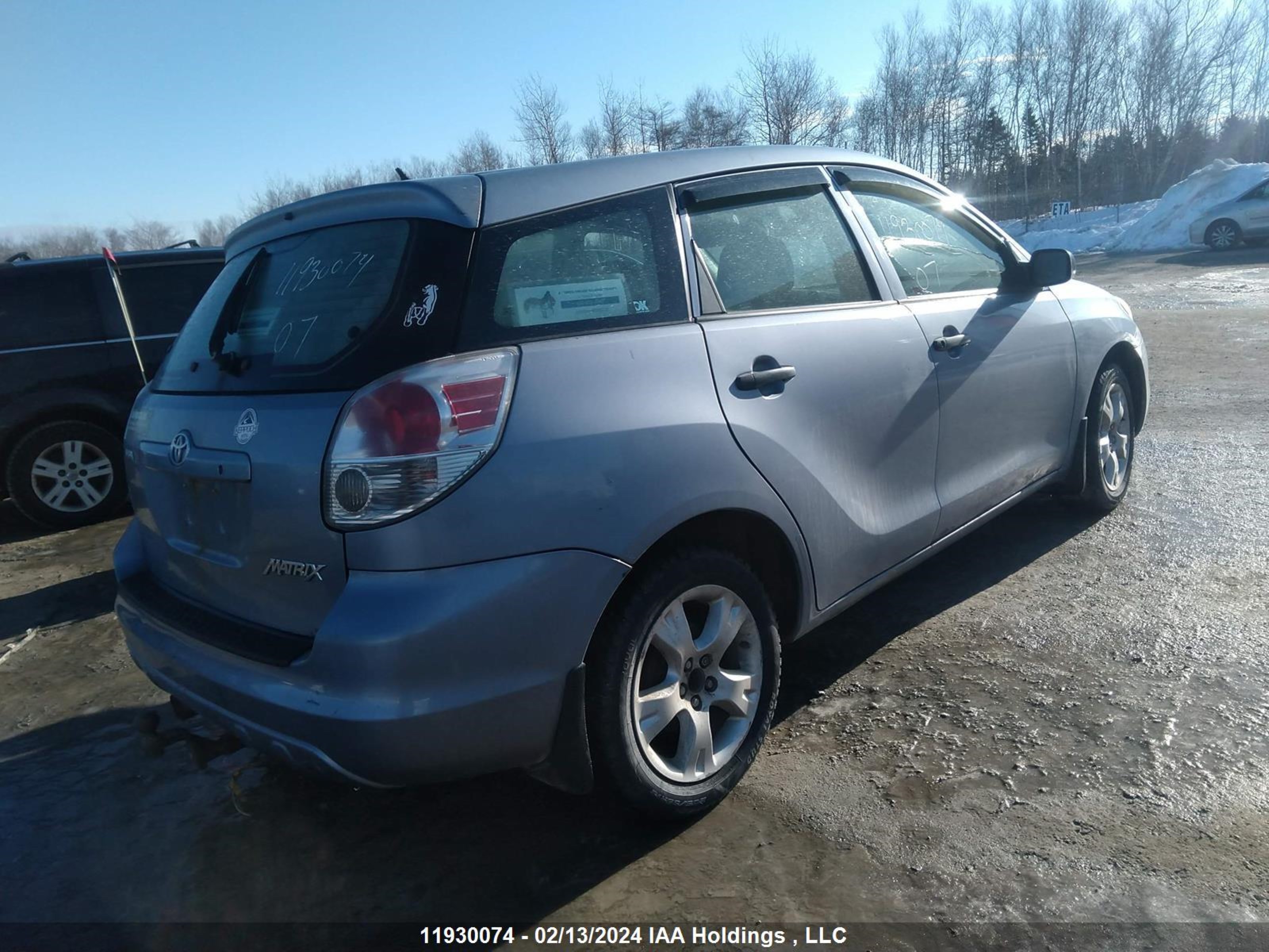 Photo 3 VIN: 2T1KR32E67C632607 - TOYOTA MATRIX 