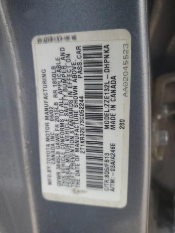 Photo 11 VIN: 2T1KR32E73C052244 - TOYOTA COROLLA 