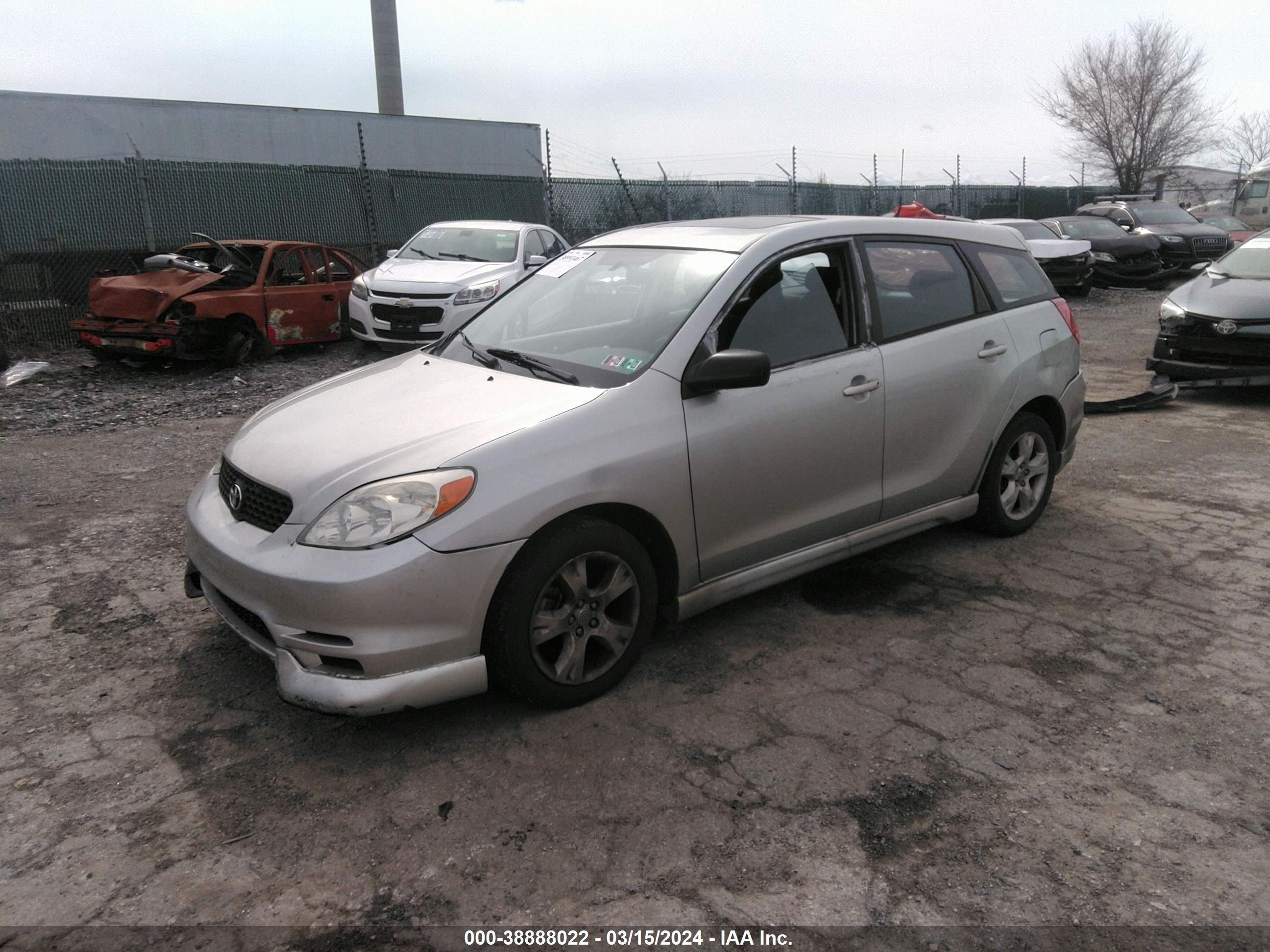 Photo 1 VIN: 2T1KR38E43C062480 - TOYOTA MATRIX 