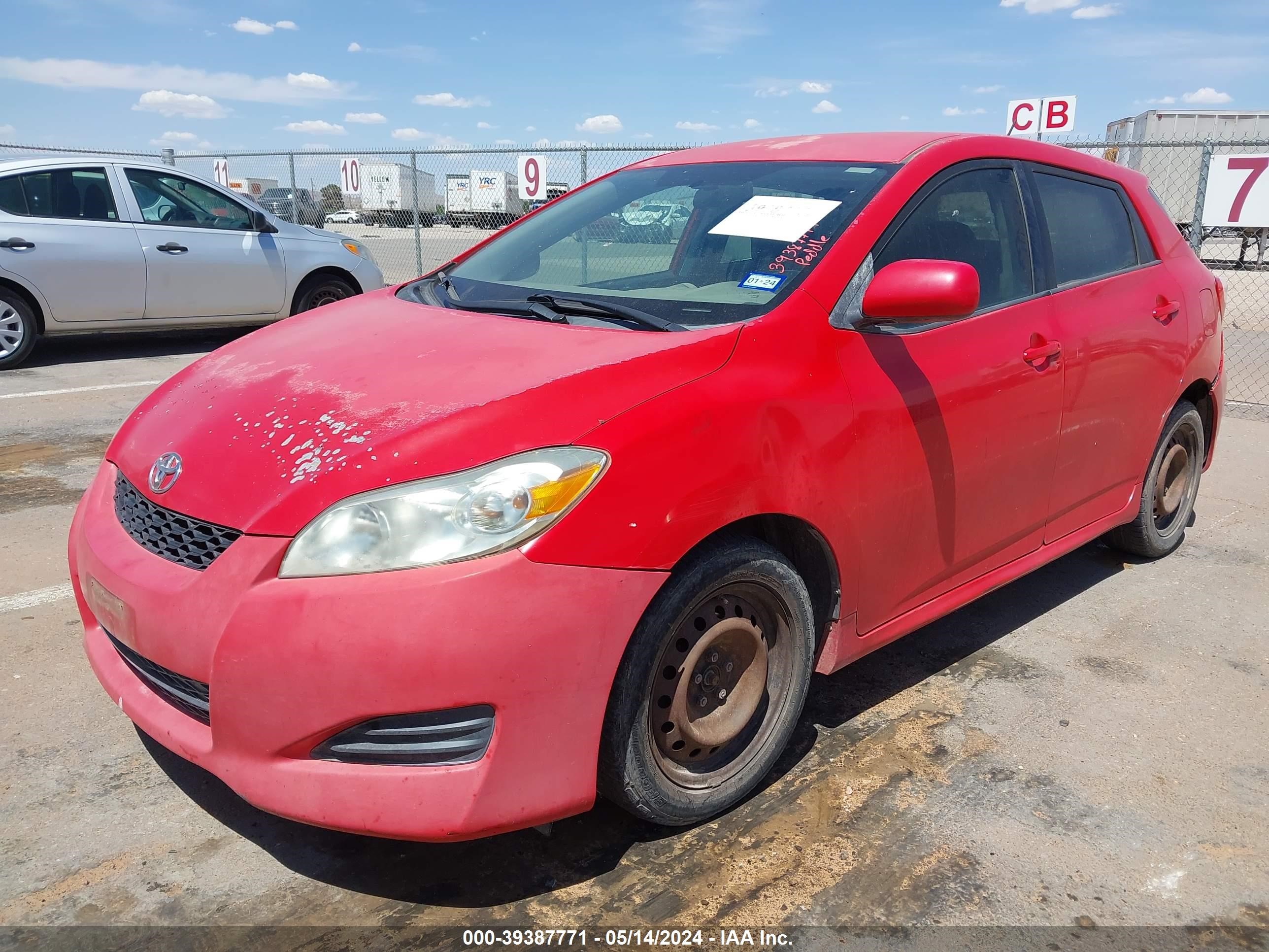 Photo 1 VIN: 2T1KU40E49C140474 - TOYOTA MATRIX 