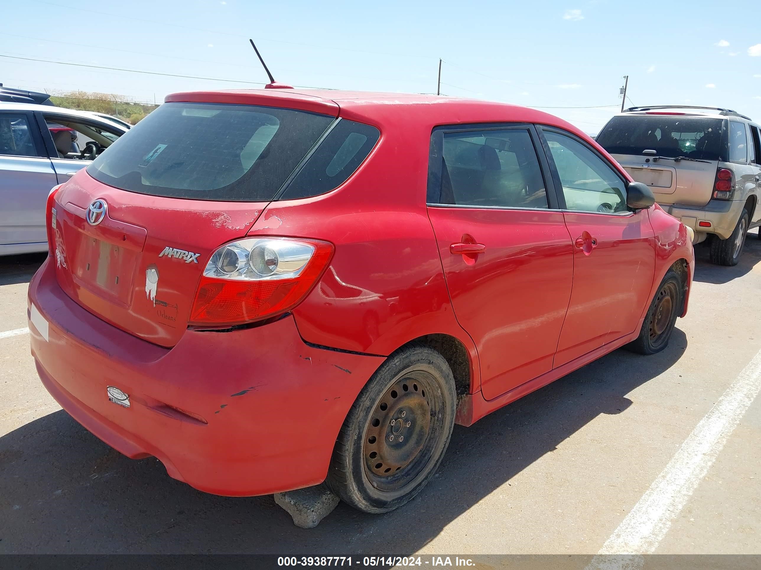 Photo 3 VIN: 2T1KU40E49C140474 - TOYOTA MATRIX 