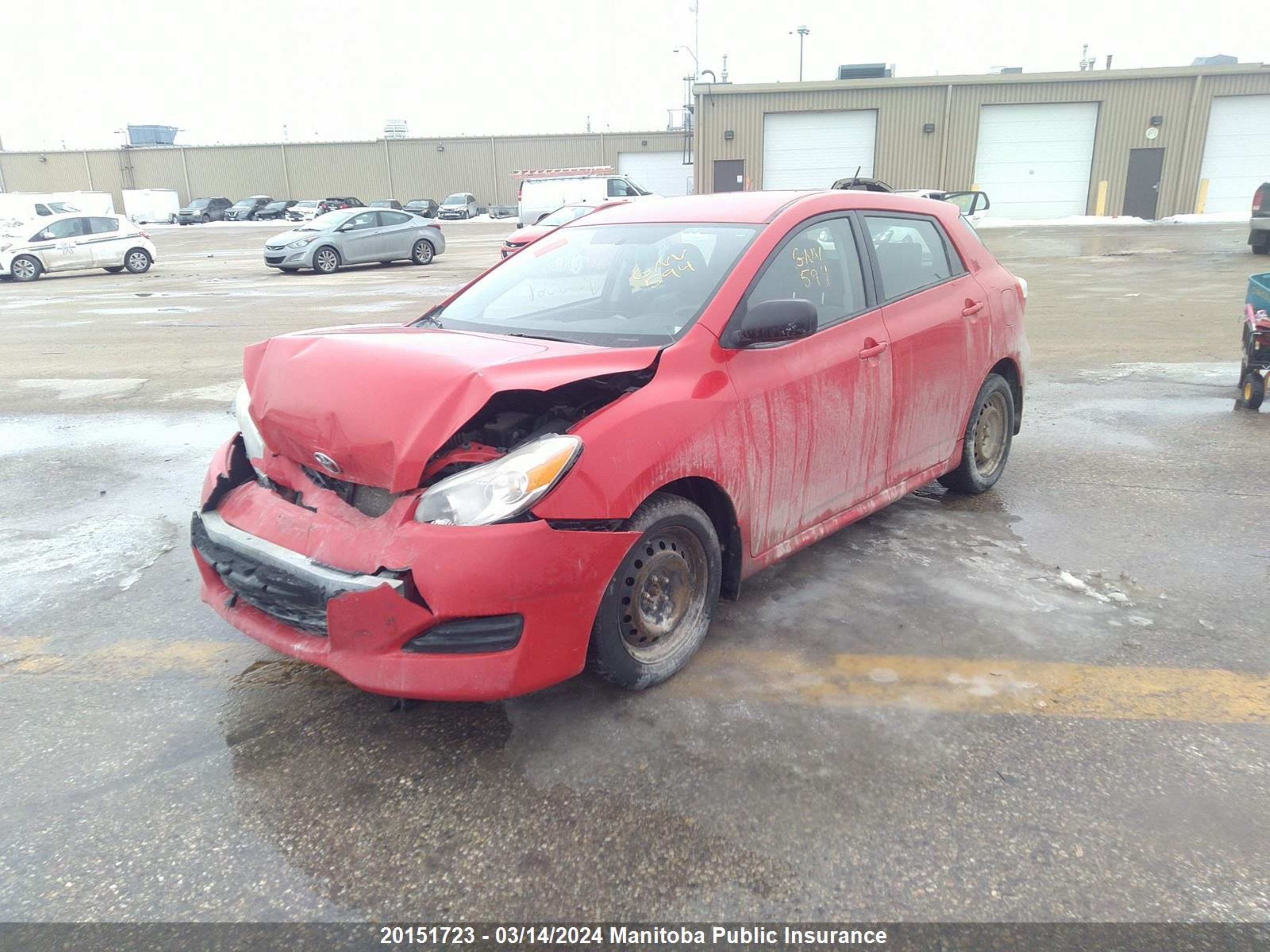 Photo 1 VIN: 2T1KU4EE1BC575368 - TOYOTA MATRIX 