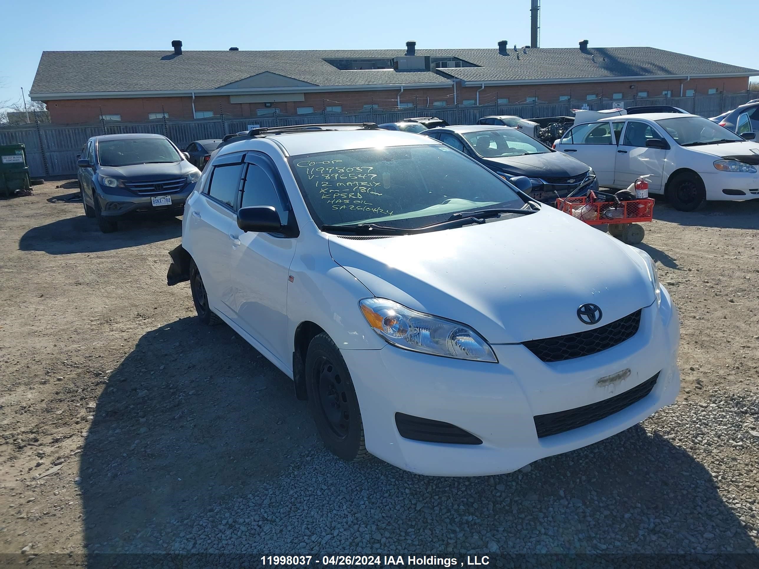 Photo 0 VIN: 2T1KU4EE4CC896547 - TOYOTA MATRIX 