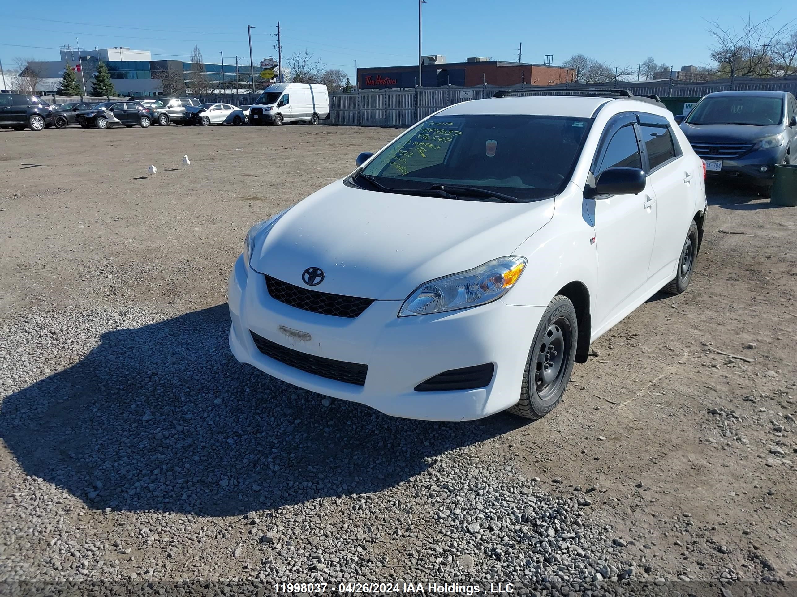 Photo 1 VIN: 2T1KU4EE4CC896547 - TOYOTA MATRIX 