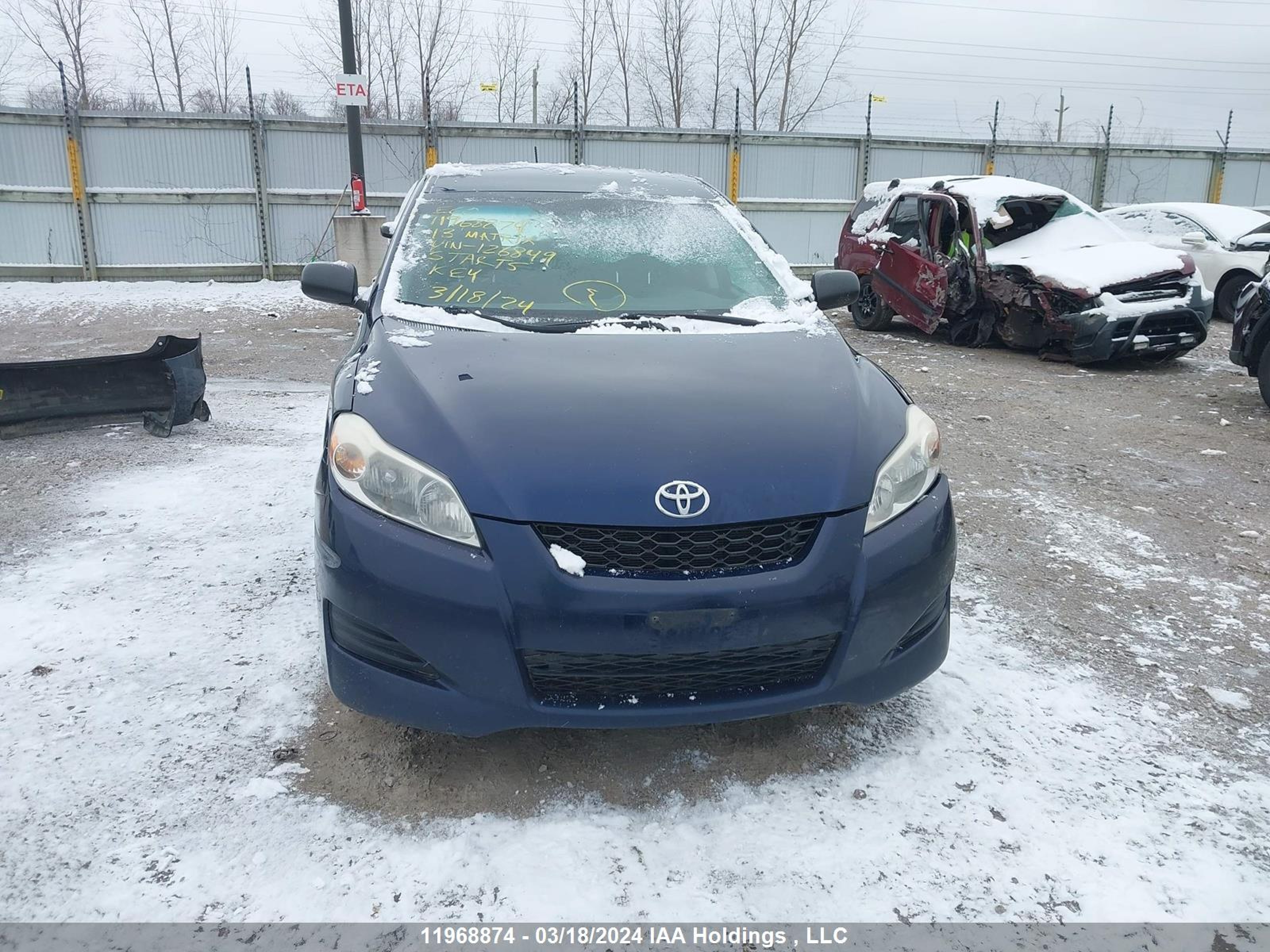 Photo 12 VIN: 2T1KU4EE4DC126849 - TOYOTA MATRIX 