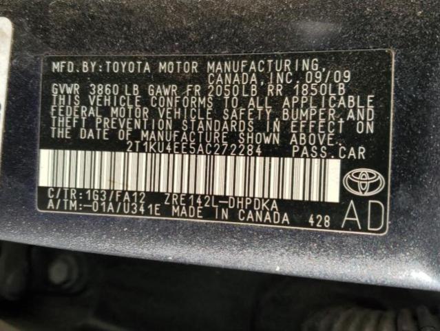 Photo 11 VIN: 2T1KU4EE5AC272284 - TOYOTA COROLLA MA 