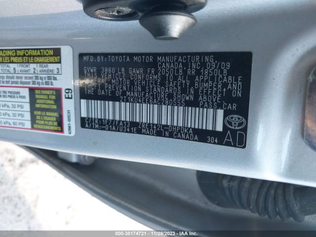 Photo 8 VIN: 2T1KU4EE6AC280555 - TOYOTA MATRIX 