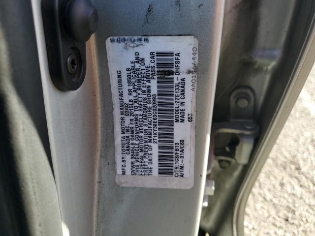 Photo 11 VIN: 2T1KY38E63C020993 - TOYOTA COROLLA 