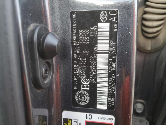 Photo 12 VIN: 2T1LE4EE7CC021268 - TOYOTA COROLLA MA 