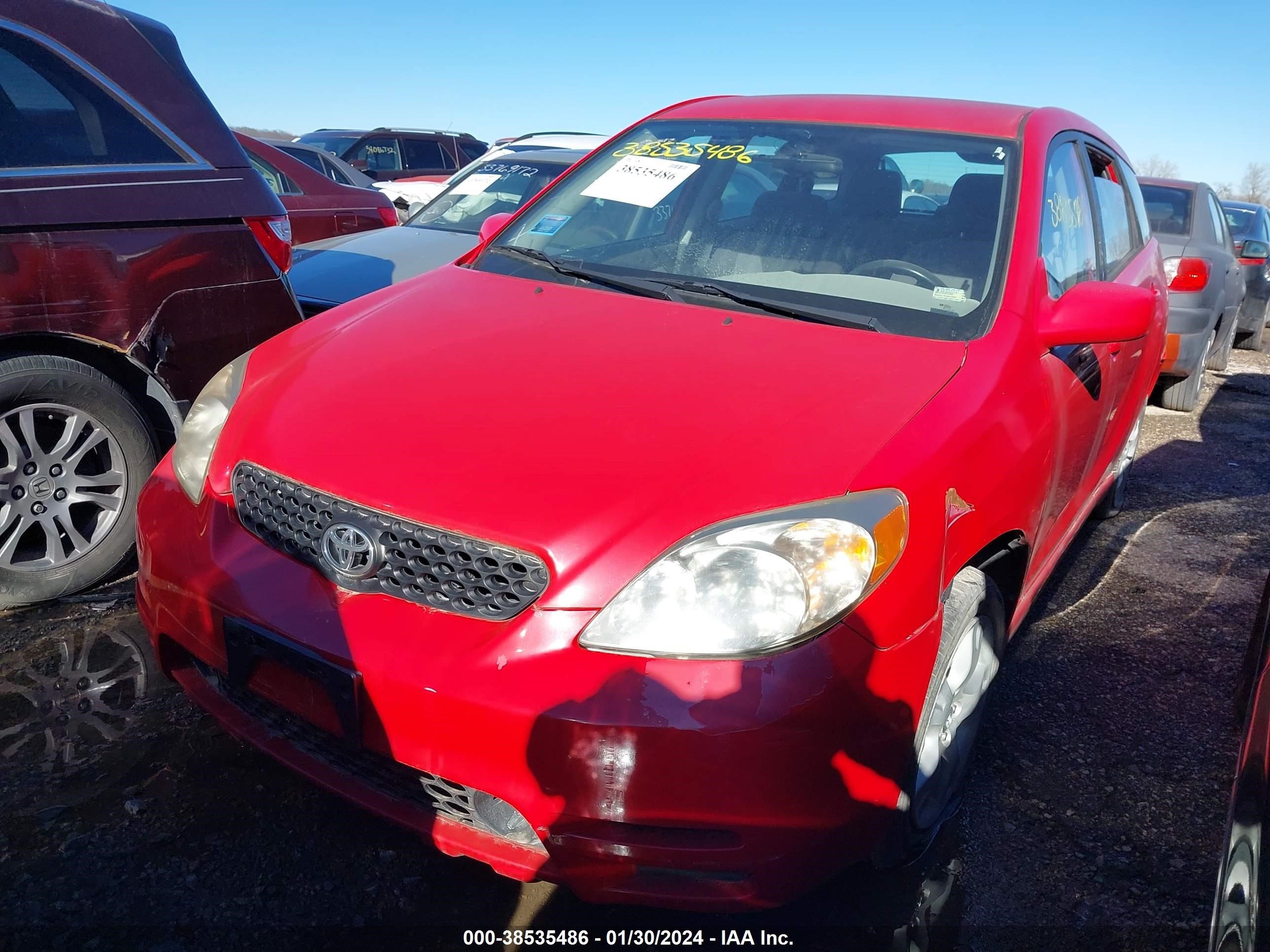 Photo 1 VIN: 2T1LR32E63C134888 - TOYOTA MATRIX 