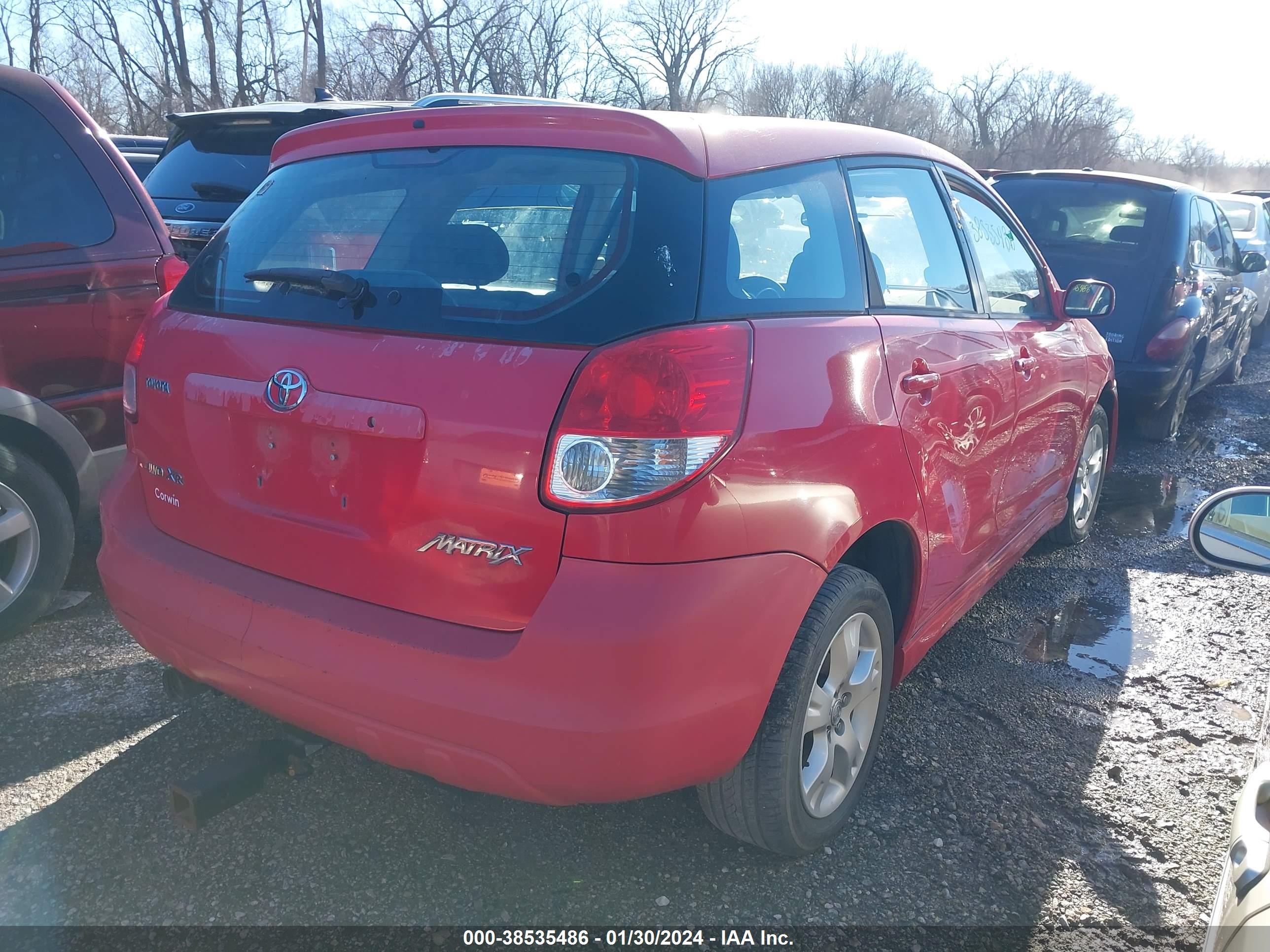 Photo 3 VIN: 2T1LR32E63C134888 - TOYOTA MATRIX 