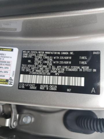 Photo 12 VIN: 2T2ADCAZ0RC007388 - LEXUS NX 250 BAS 