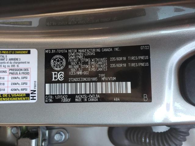 Photo 12 VIN: 2T2ADCEZ0NC001885 - LEXUS NX 250 