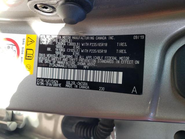 Photo 12 VIN: 2T2AZMAA6LC152895 - LEXUS RX 350 BAS 