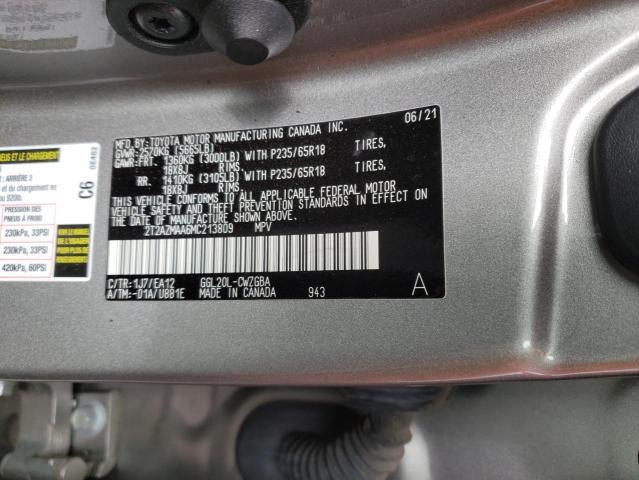 Photo 12 VIN: 2T2AZMAA6MC213809 - LEXUS RX350 