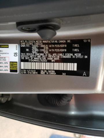 Photo 9 VIN: 2T2AZMAAXLC162832 - LEXUS RX 350 BAS 