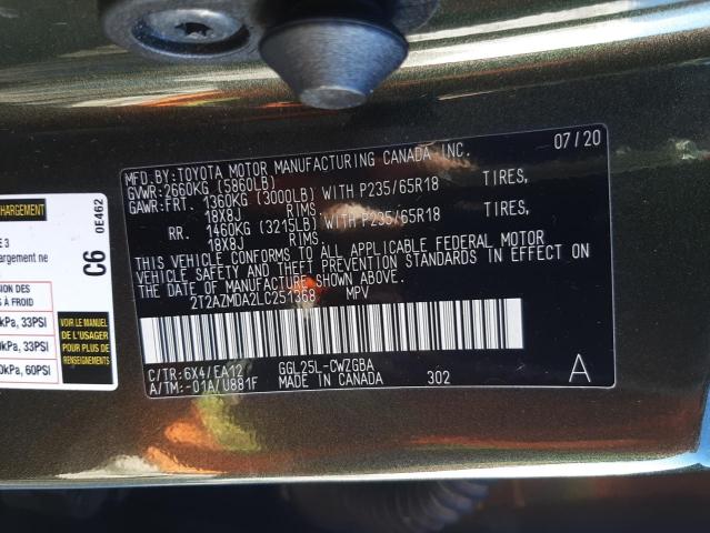 Photo 9 VIN: 2T2AZMDA2LC251368 - LEXUS RX 350 BAS 