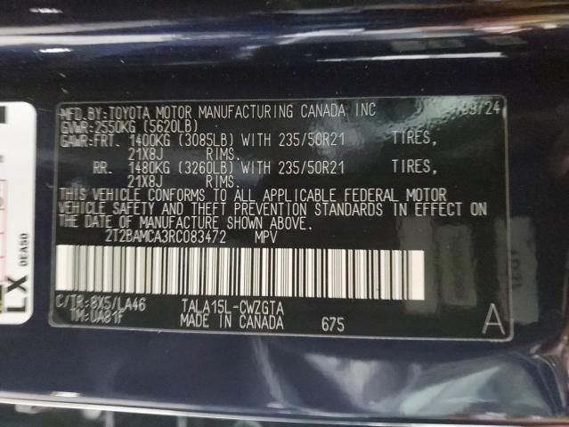 Photo 13 VIN: 2T2BAMCA3RC083472 - LEXUS RX 350 BAS 