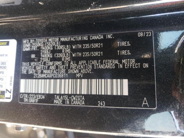 Photo 12 VIN: 2T2BAMCAXPC036811 - LEXUS RX 350 BAS 