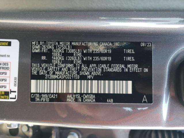 Photo 11 VIN: 2T2BBMCA5PC021159 - LEXUS RX 350H BA 