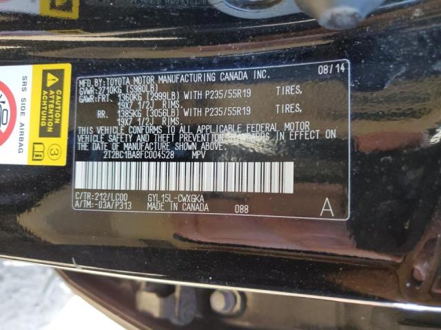 Photo 12 VIN: 2T2BC1BA8FC004528 - LEXUS RX 450H 