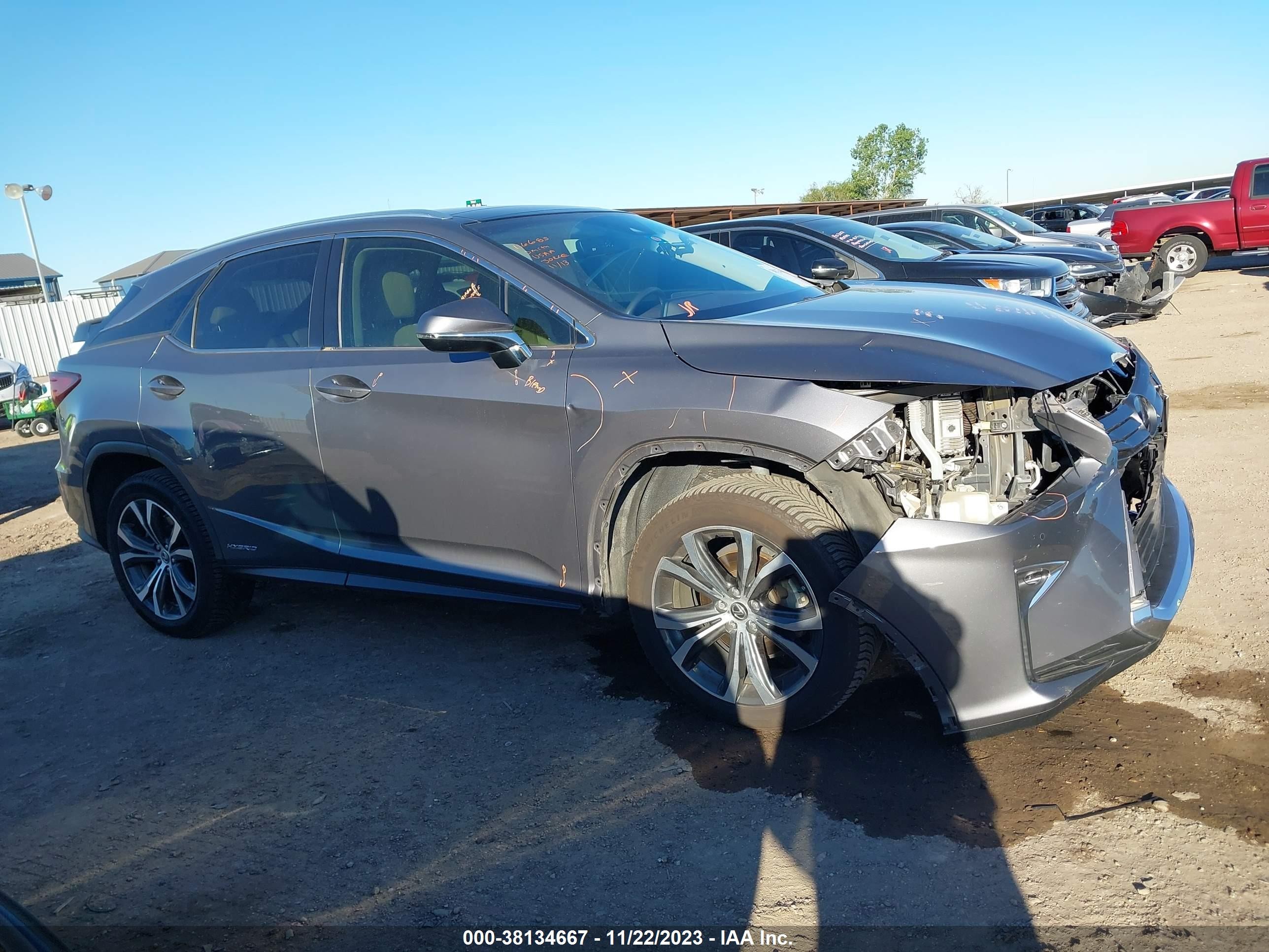 Photo 11 VIN: 2T2BGMCA0JC027220 - LEXUS RX 450H 