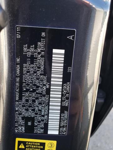 Photo 11 VIN: 2T2BK1BA0BC116902 - LEXUS RX350 