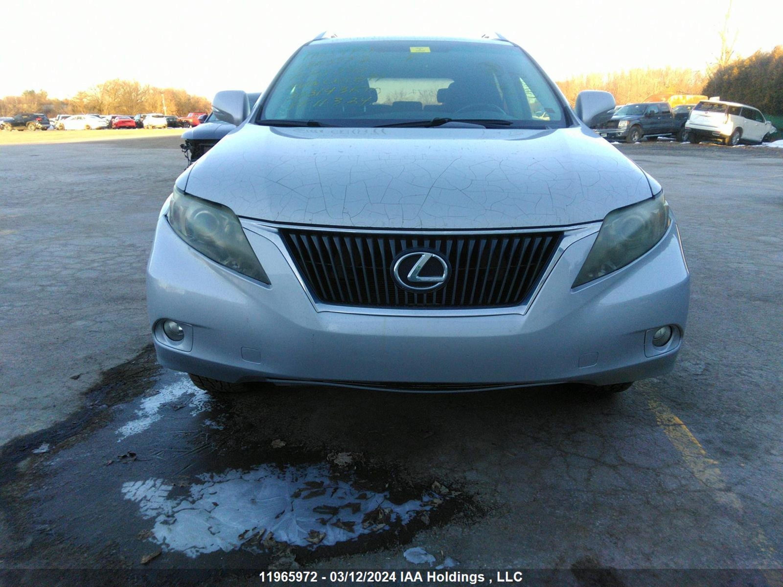 Photo 11 VIN: 2T2BK1BA1AC001871 - LEXUS RX 