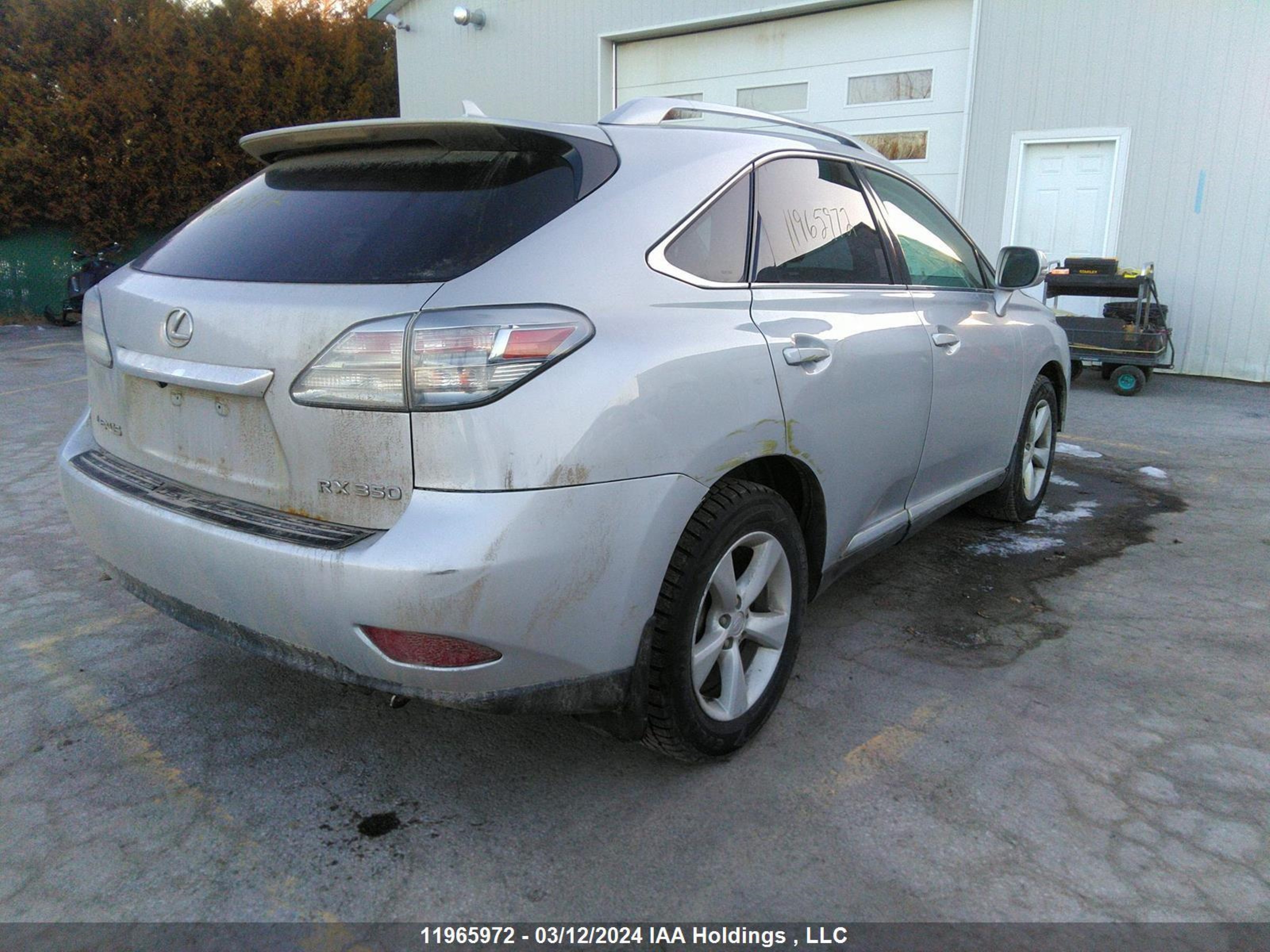 Photo 3 VIN: 2T2BK1BA1AC001871 - LEXUS RX 