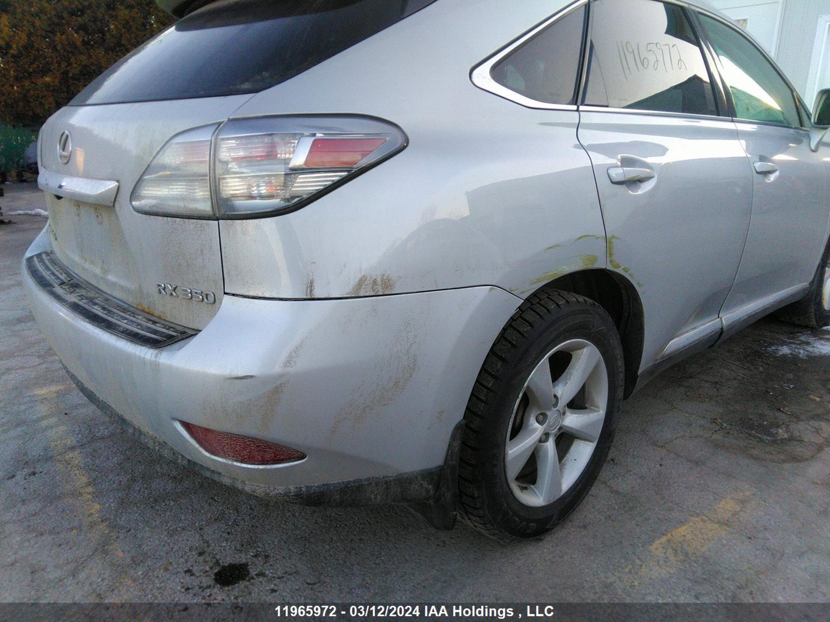 Photo 5 VIN: 2T2BK1BA1AC001871 - LEXUS RX 