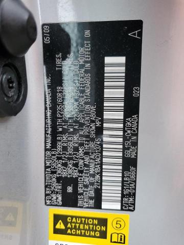 Photo 13 VIN: 2T2BK1BA1AC013745 - LEXUS RX 350 