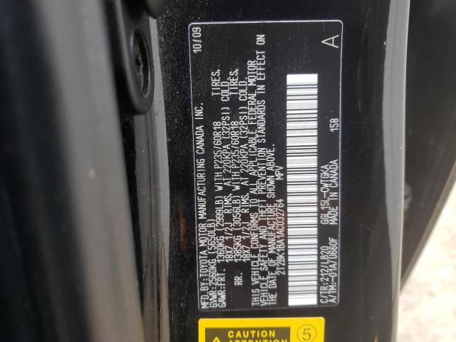 Photo 9 VIN: 2T2BK1BA1AC032764 - LEXUS RX 350 