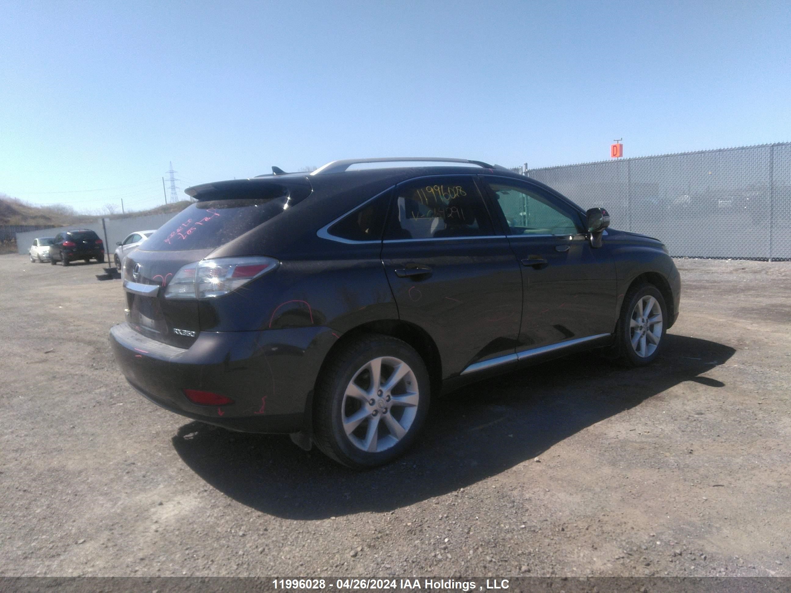 Photo 3 VIN: 2T2BK1BA1AC064291 - LEXUS RX 