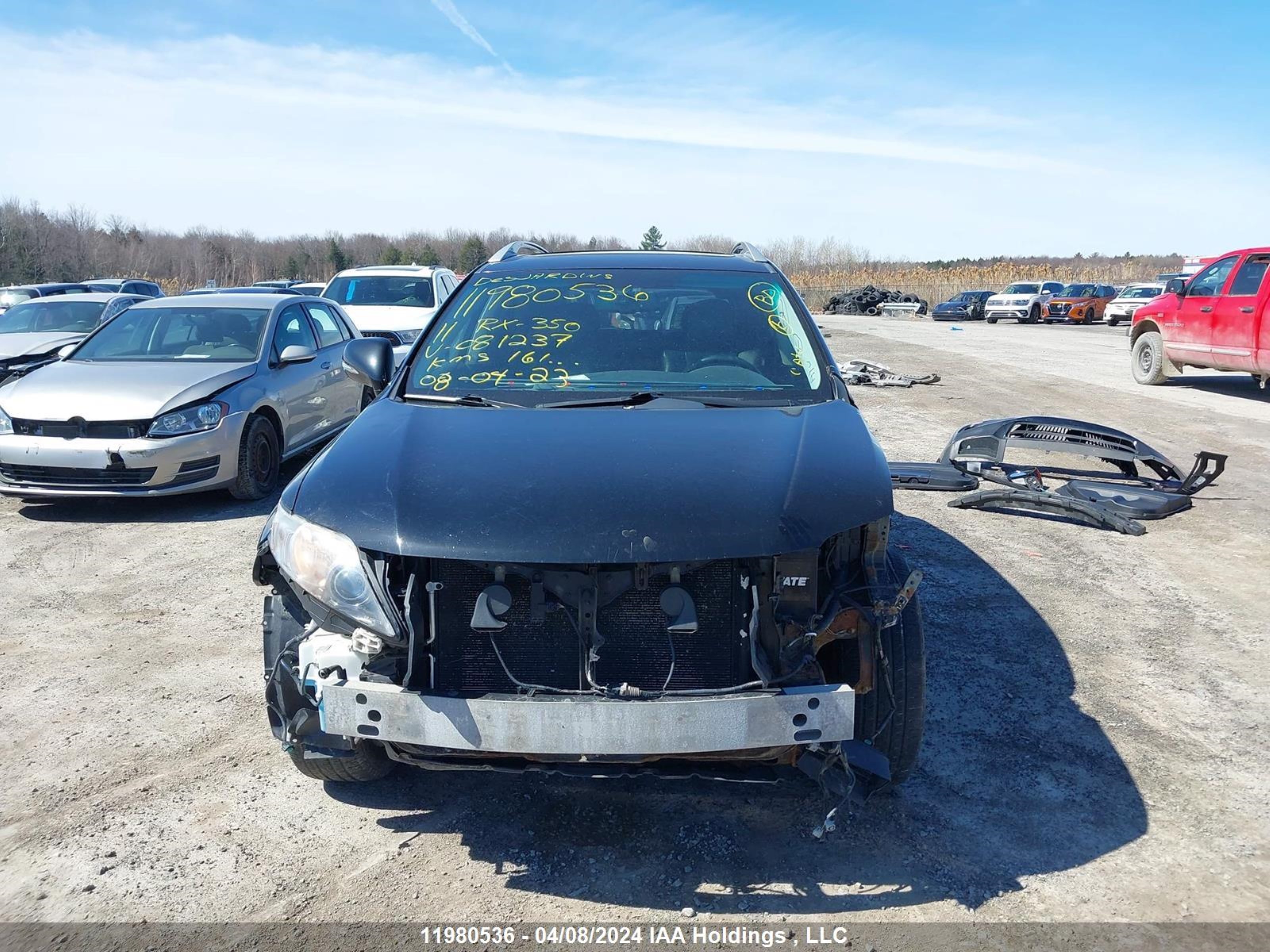 Photo 12 VIN: 2T2BK1BA1BC081237 - LEXUS RX 