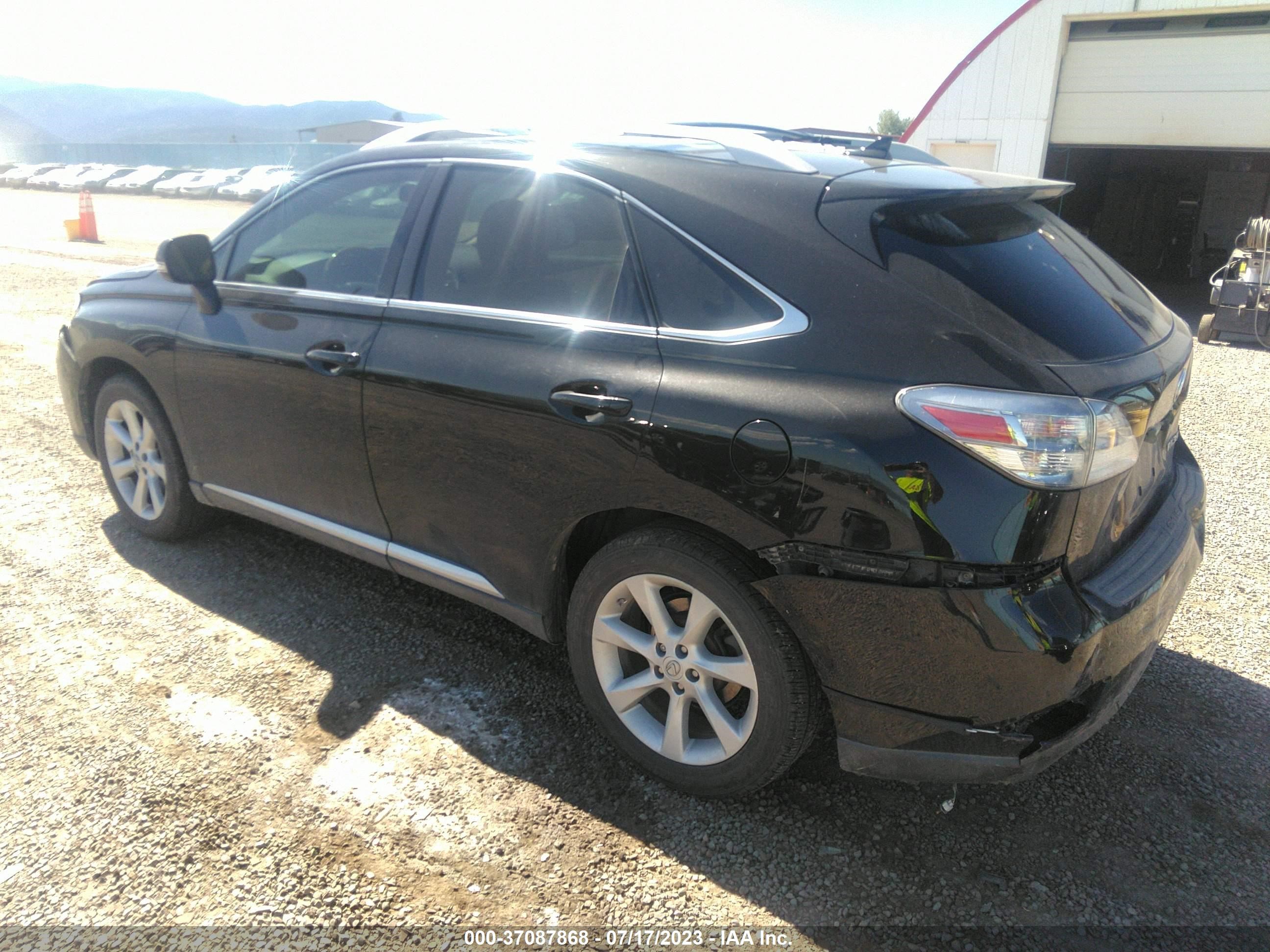 Photo 2 VIN: 2T2BK1BA1BC109280 - LEXUS RX 