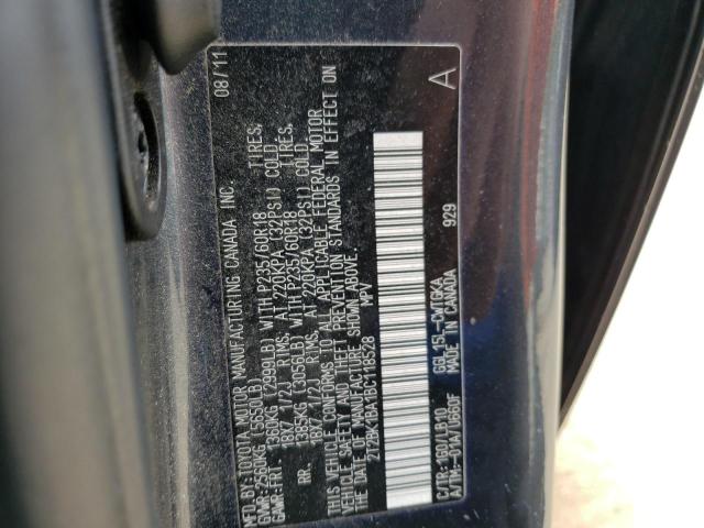 Photo 11 VIN: 2T2BK1BA1BC118528 - LEXUS RX 350 